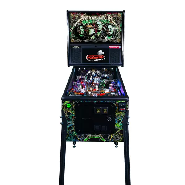 Metallica Remastered Premium Pinball Machine by Stern