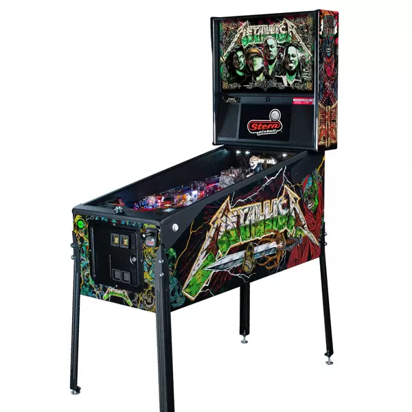 Metallica Remastered Premium Pinball Machine by Stern