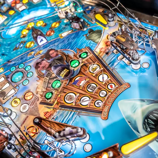 Jaws Premium Pinball Machine by Stern
