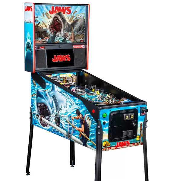 Jaws Premium Pinball Machine by Stern
