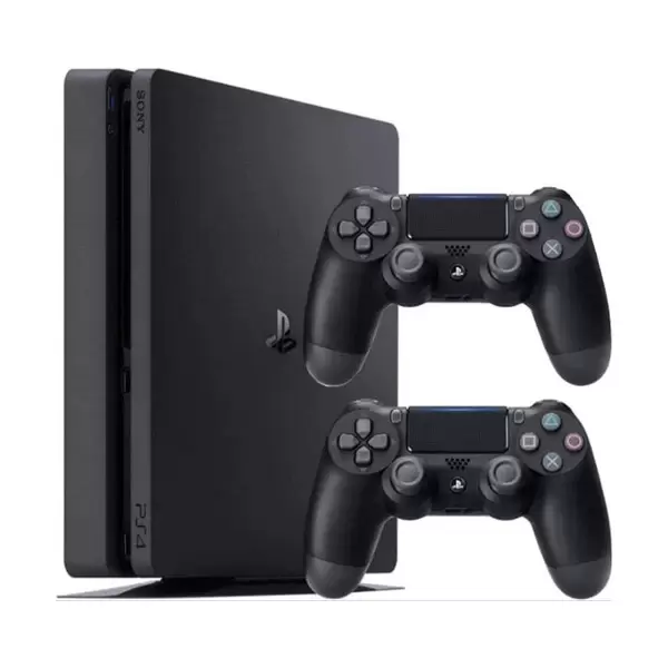 Sony PlayStation 4 1 TB Slim Console with additional Dual Shock 4 Controller (Free Game, Bloodborne – Game of the Year Edition) PS4