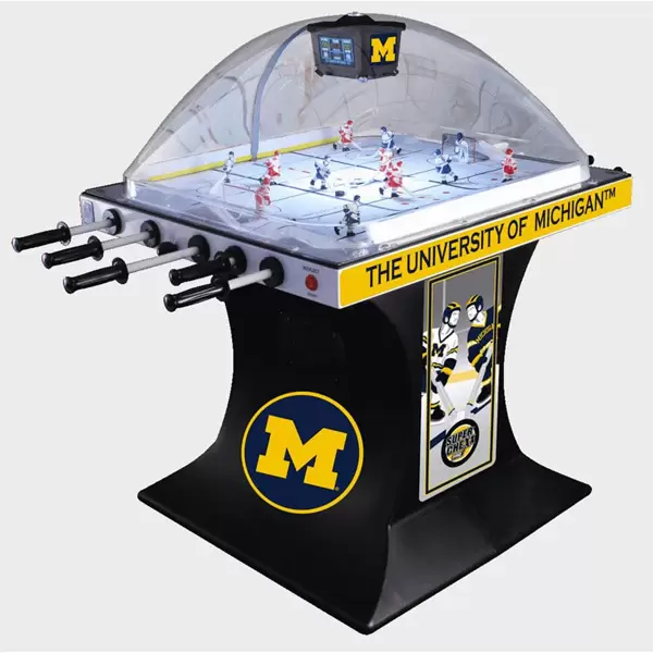 Collegiate Edition Super Chexx Pro Bubble Hockey – Choose Your Teams!