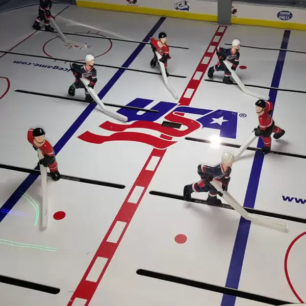 USA vs Canada Super Chexx Pro Bubble Hockey