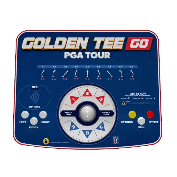 Golden Tee PGA TOUR Go Portable Golf Arcade Game