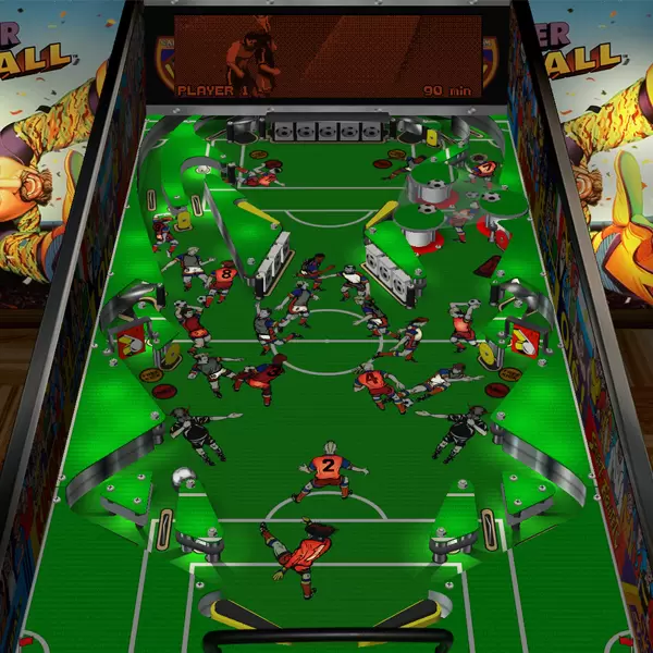 Capcom Flipper Football Pinball Machine
