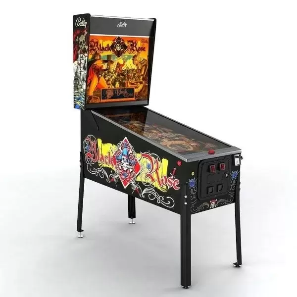 Black Rose Pinball Machine